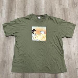 Supreme Mouse Tee (SS25) Olive T Shirt Streetwear Rare Size XXL 2XL B11